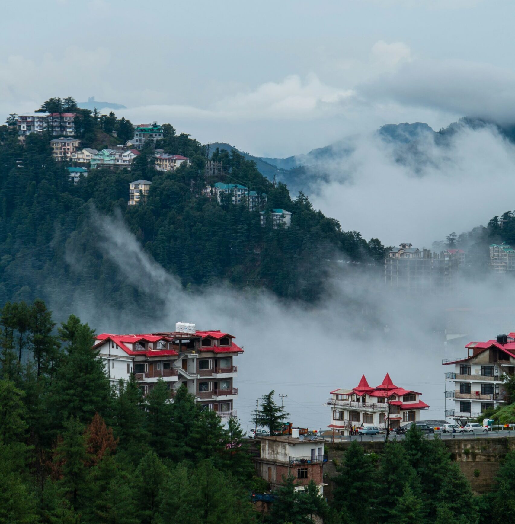 Shimla colonial hill station